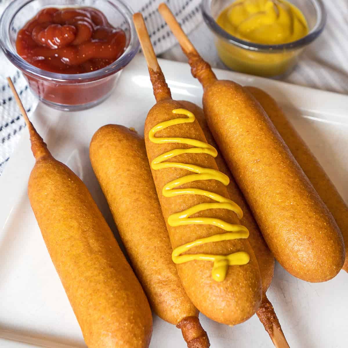 Corn Dog in Air Fryer - Tamara Ray