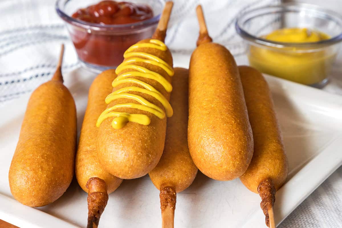 Corn Dog in Air Fryer Tamara Ray